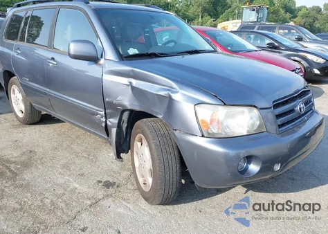 2007 Toyota Highlander Limited V6 from USA, damaged, VIN JTEDP21A070141821